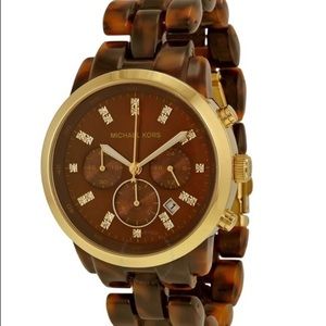 Michael Kors Tortoise Shell Watch
